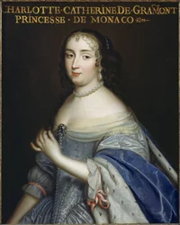 Katarzyna-Charlotte de Gramont (1638-1678), księżniczka Monako i księżna de Valentinois, kochanka króla Francji Ludwika XIV